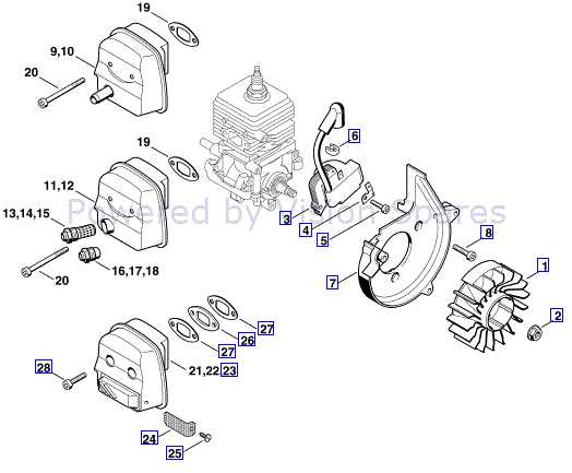 stihl bg85c parts diagram