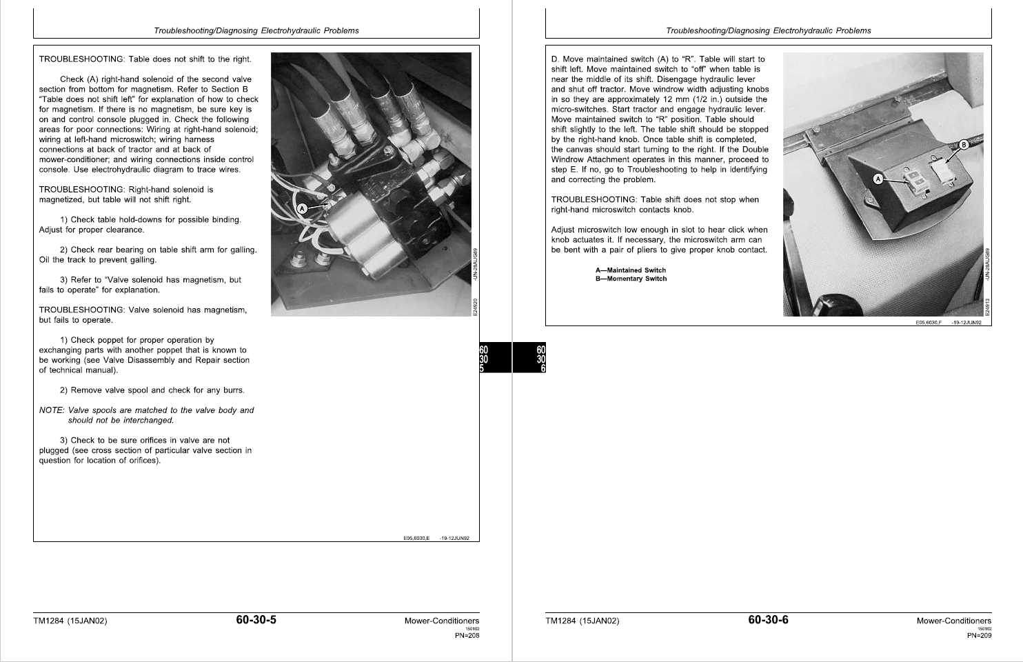 john deere 1219 haybine parts diagram