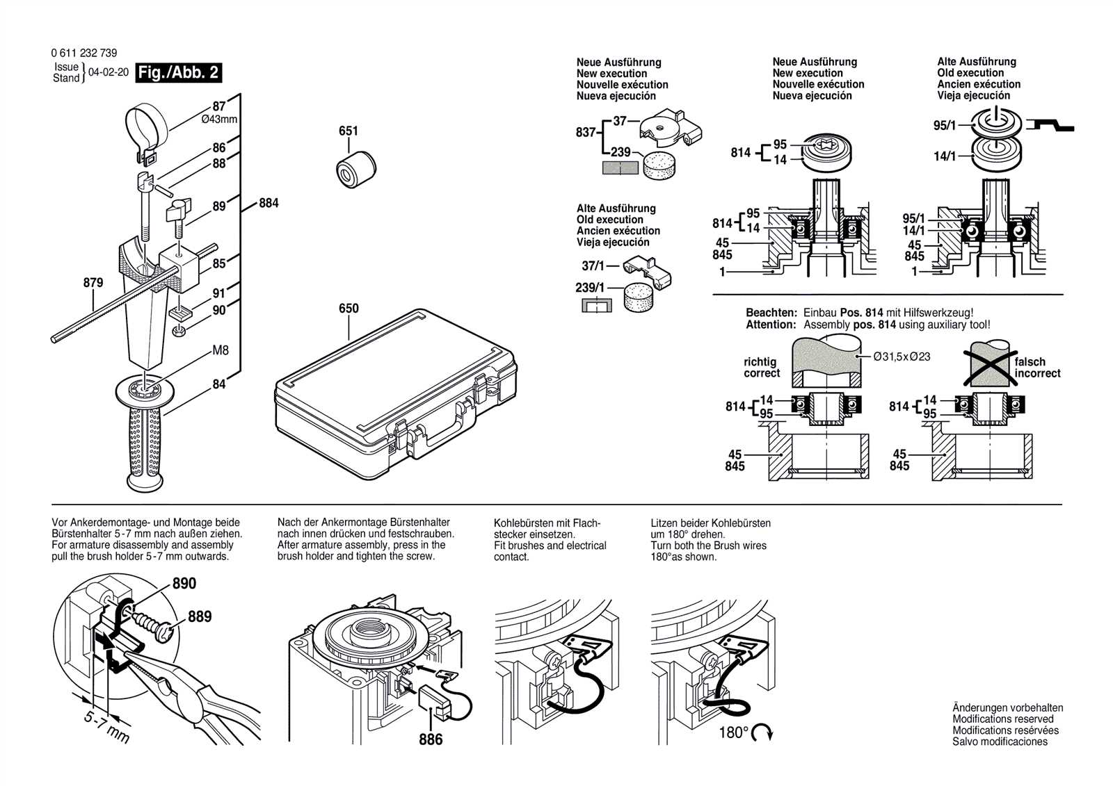 bosch hammer drill 11264evs parts diagram