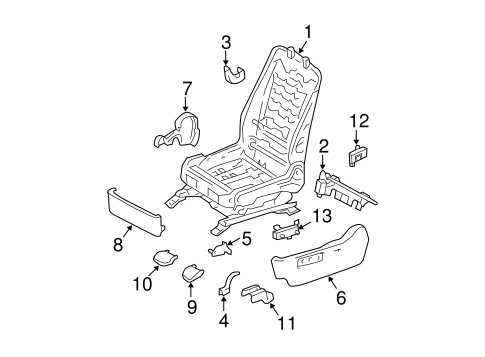 2012 toyota 4runner parts diagram