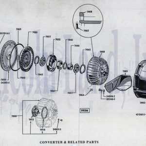 c4 transmission parts diagram