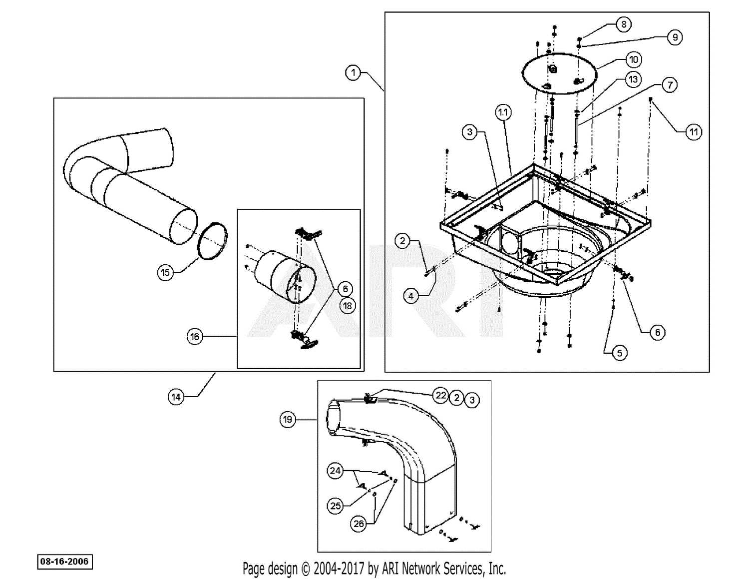 dr leaf vac parts diagram