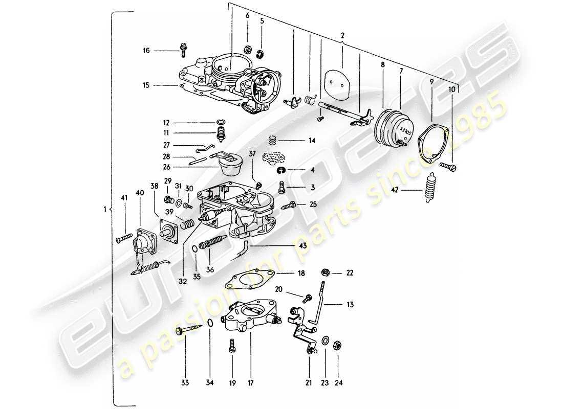 porsche 914 parts diagram