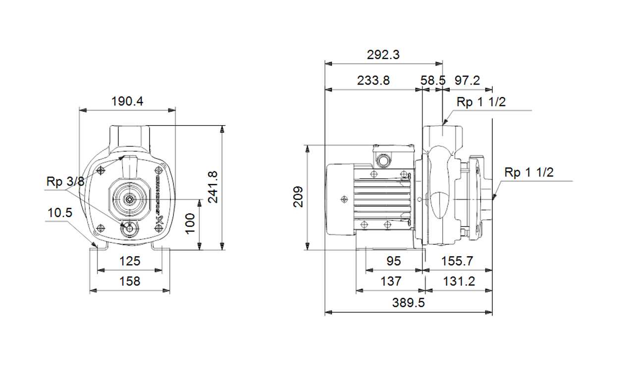 grundfos pump parts diagram