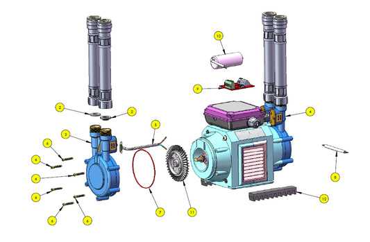 grundfos pump parts diagram