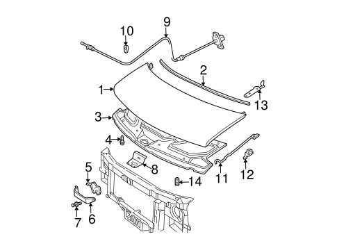 chevy express body parts diagram