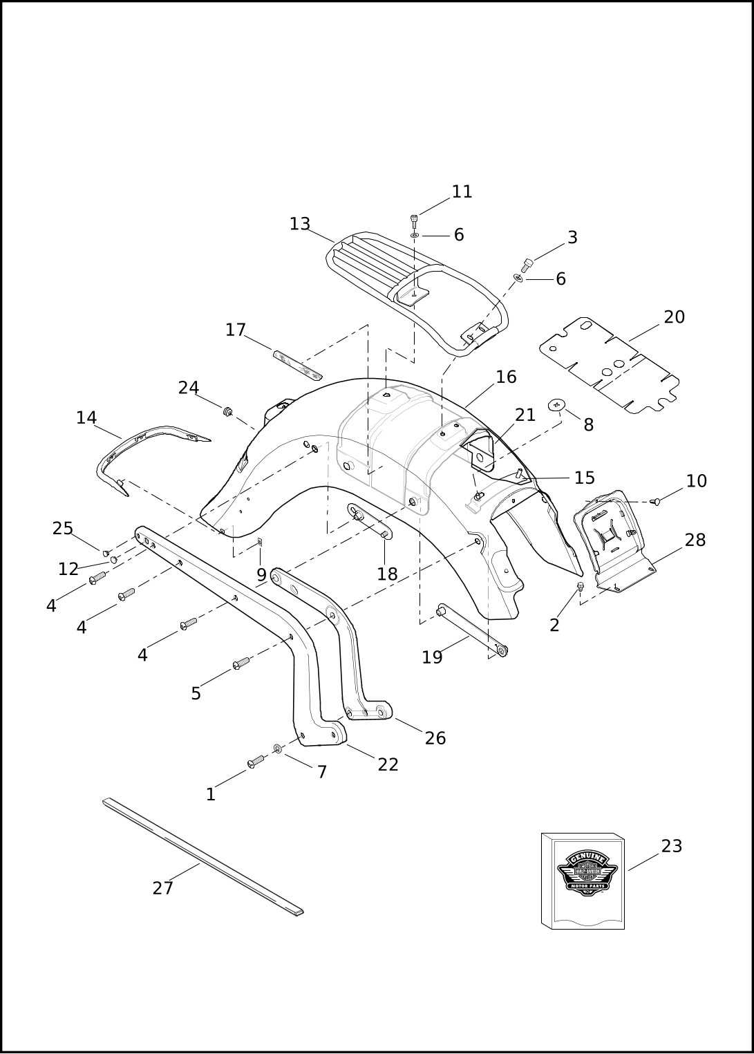 harley davidson parts diagrams