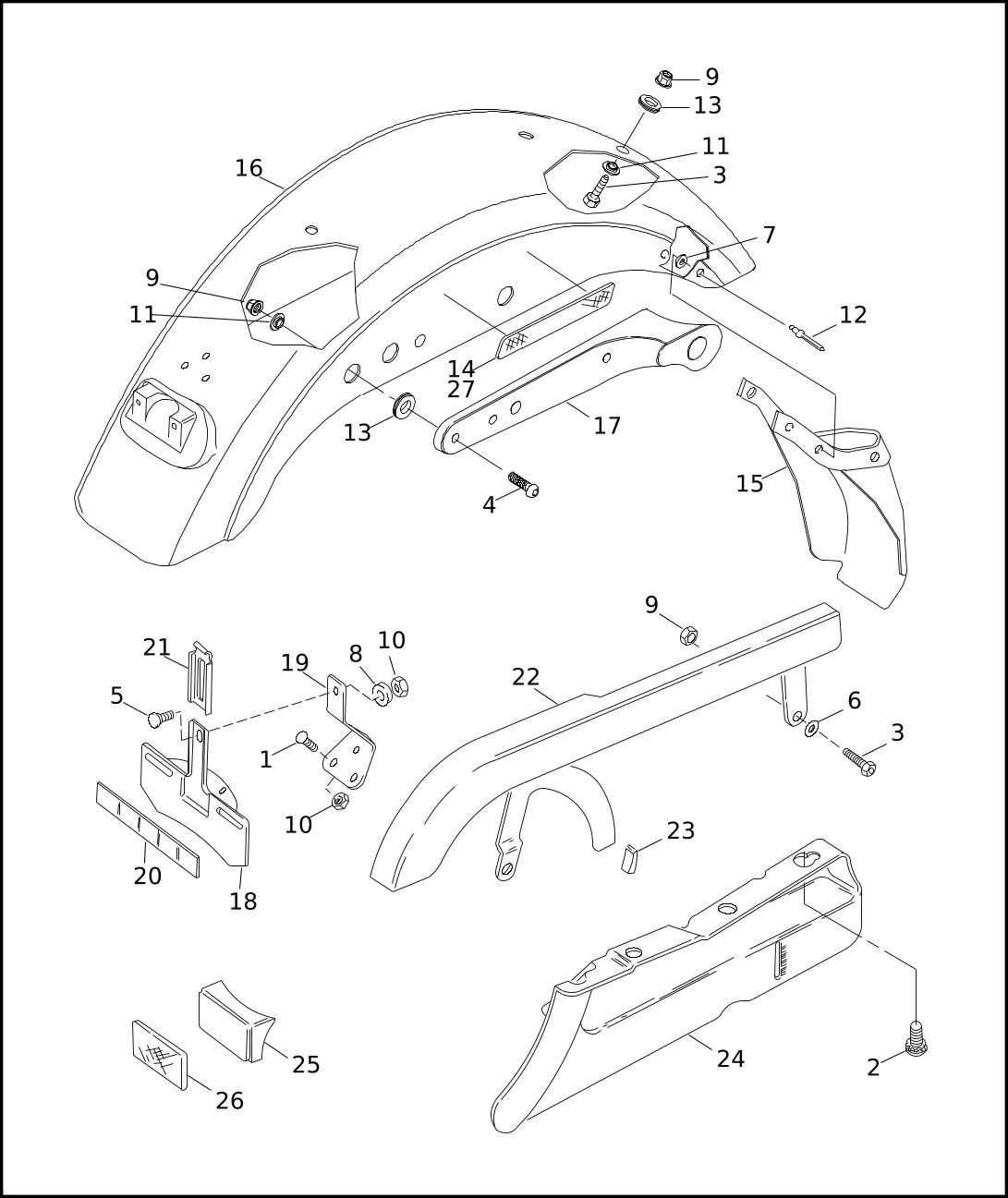 harley sportster parts diagram