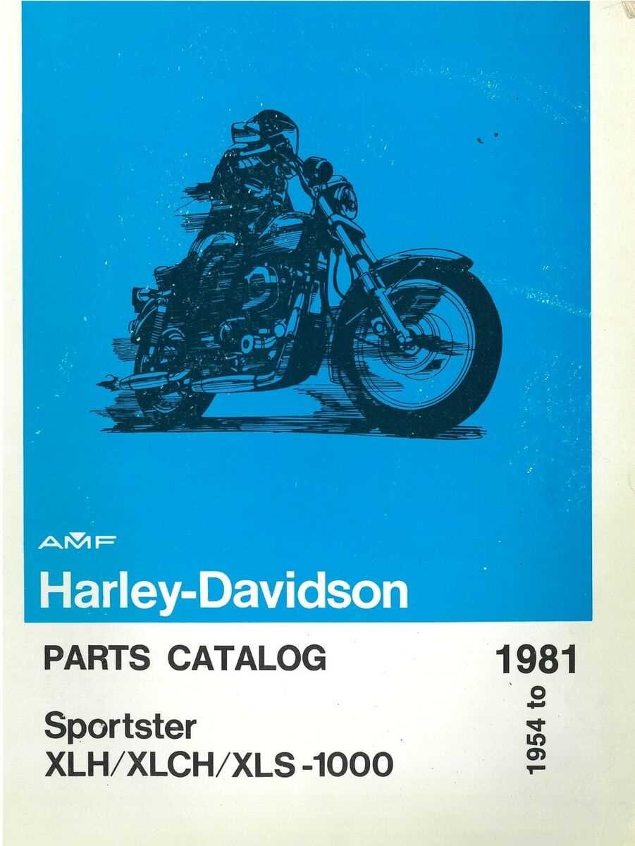 harley sportster parts diagram