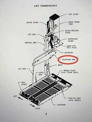 harmar lift parts diagram