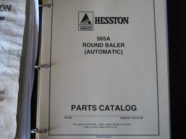 hesston 565a parts diagram