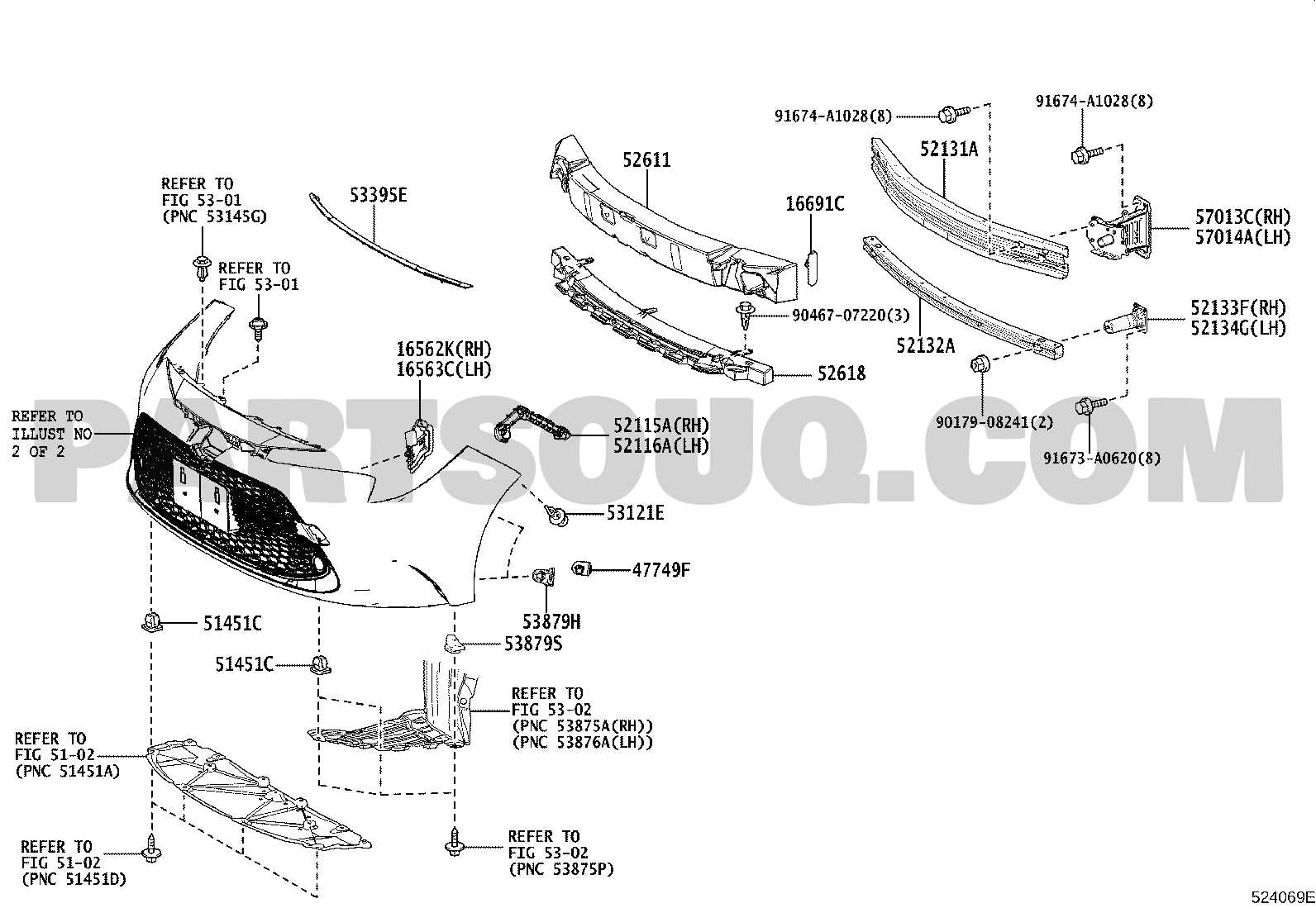 toyota corolla parts diagram