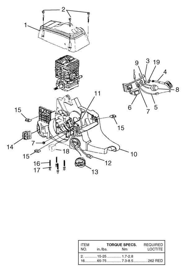 homelite super xl parts diagram