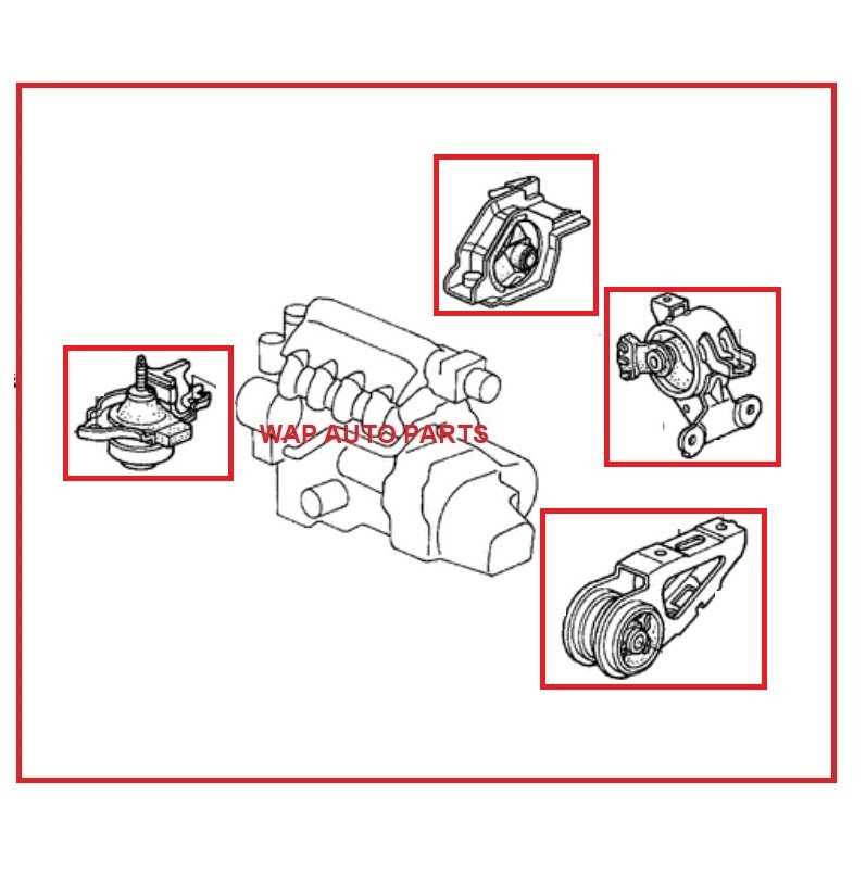 honda fit engine parts diagram