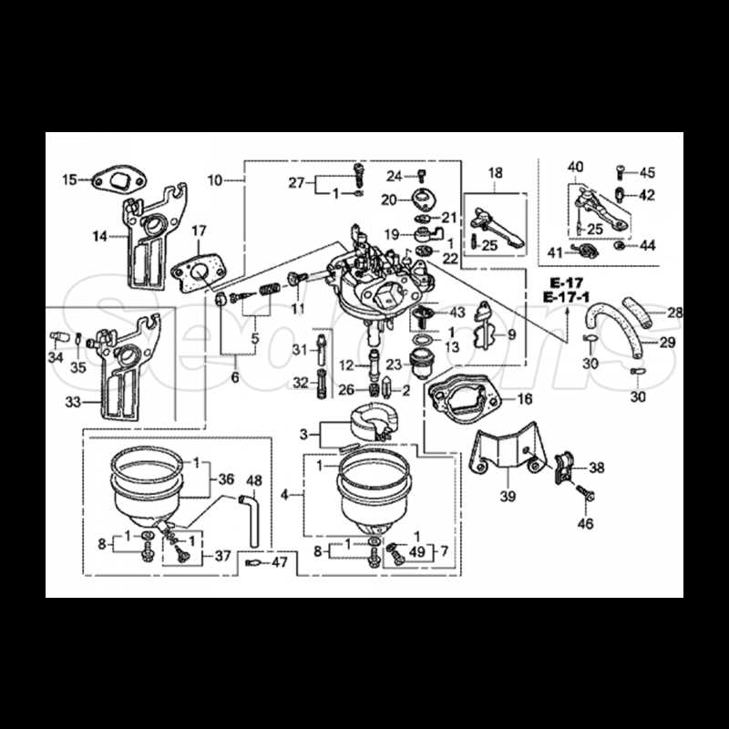 honda gx160 carburetor parts diagram