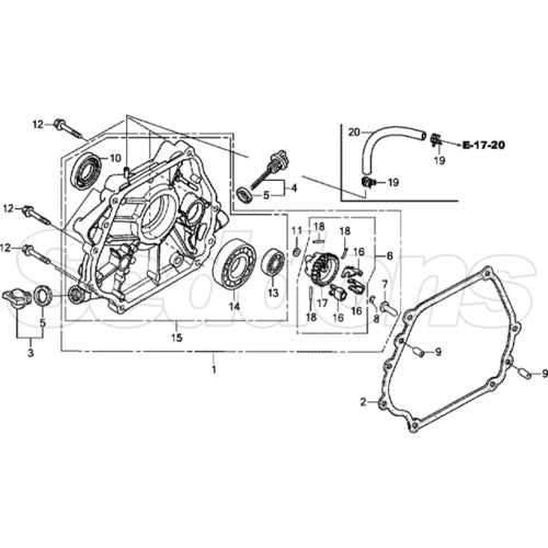 honda gx390 pressure washer parts diagram