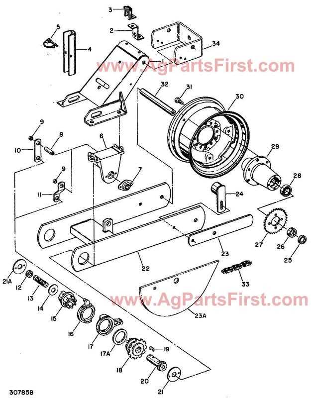 white 5100 planter parts diagram