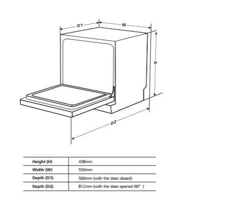 midea dishwasher parts diagram