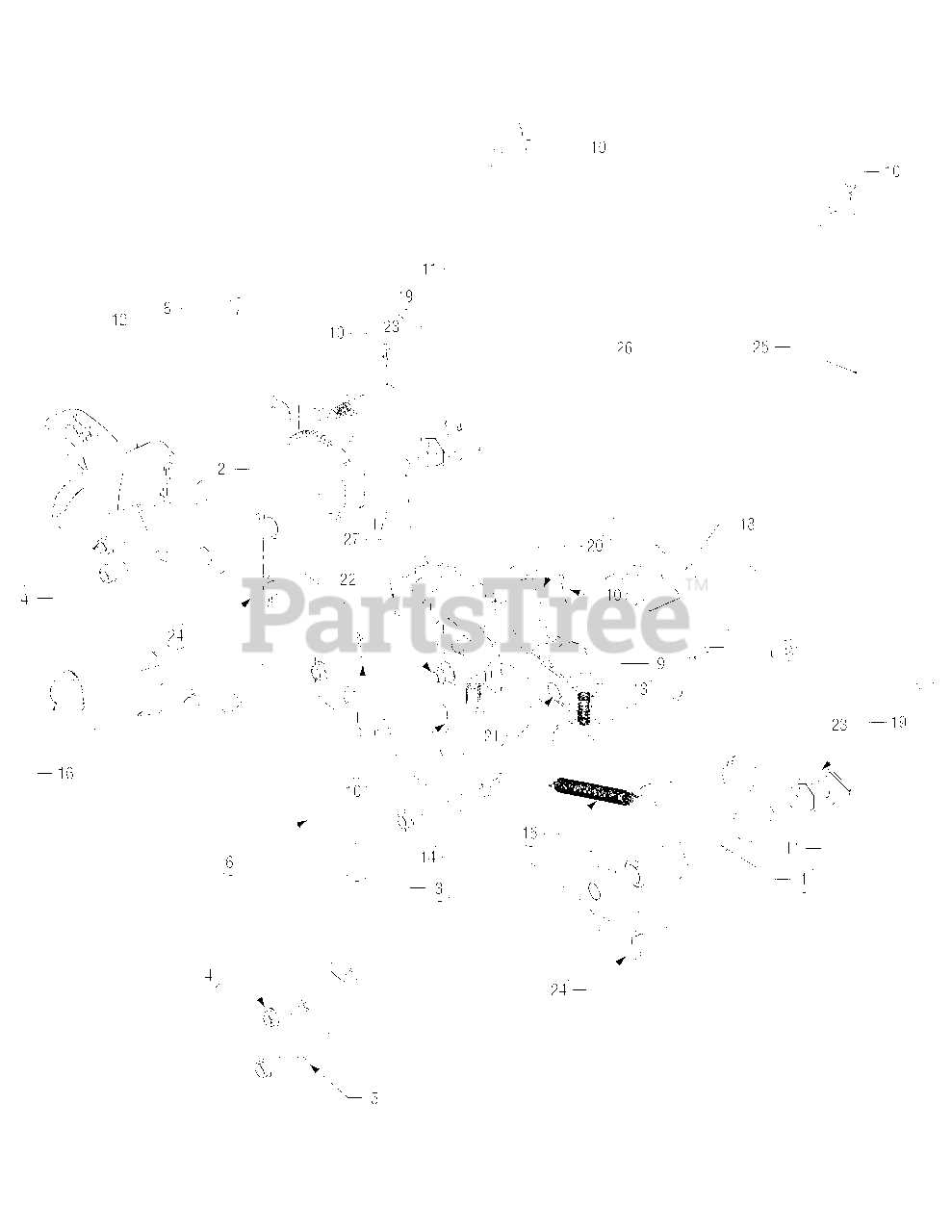 cub cadet slt1554 parts diagram