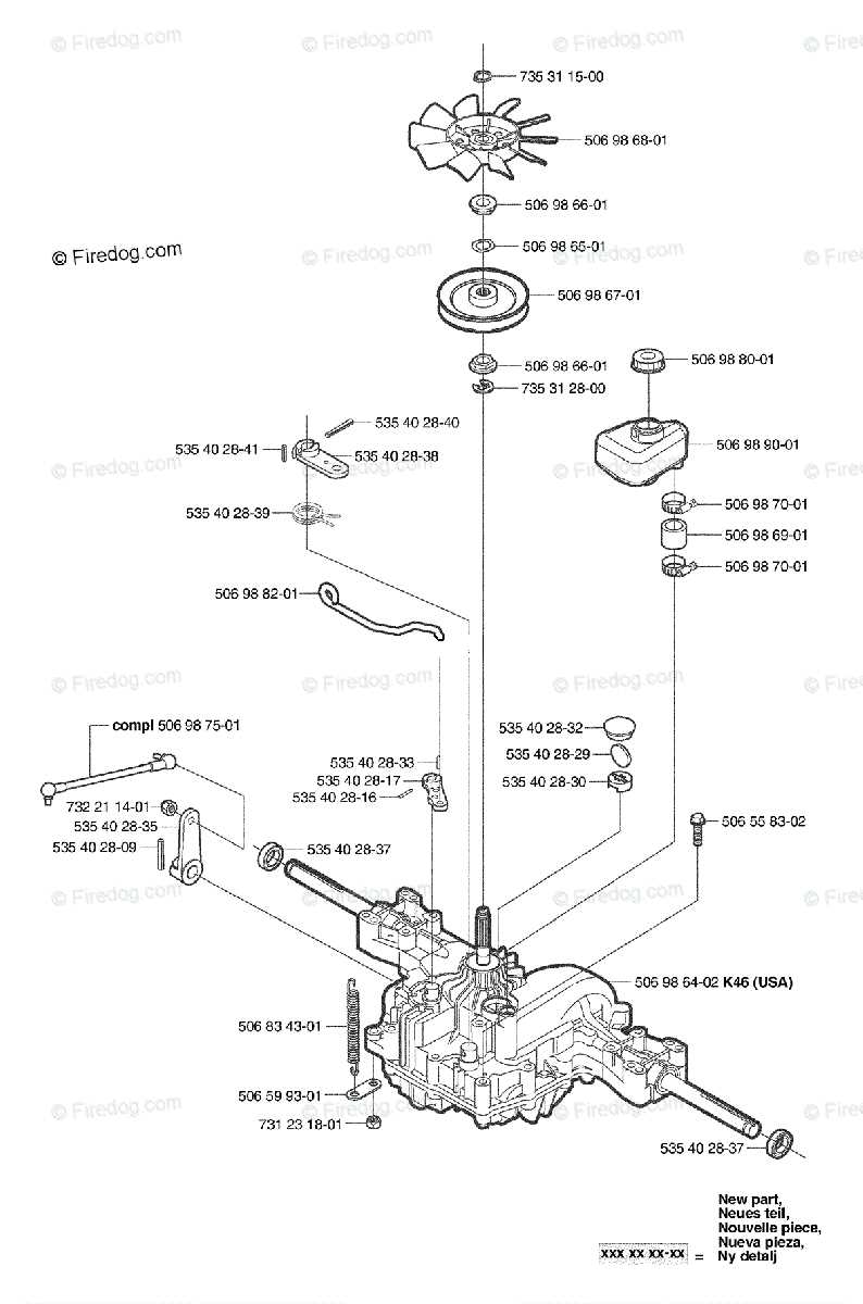 parts of a transmission diagram