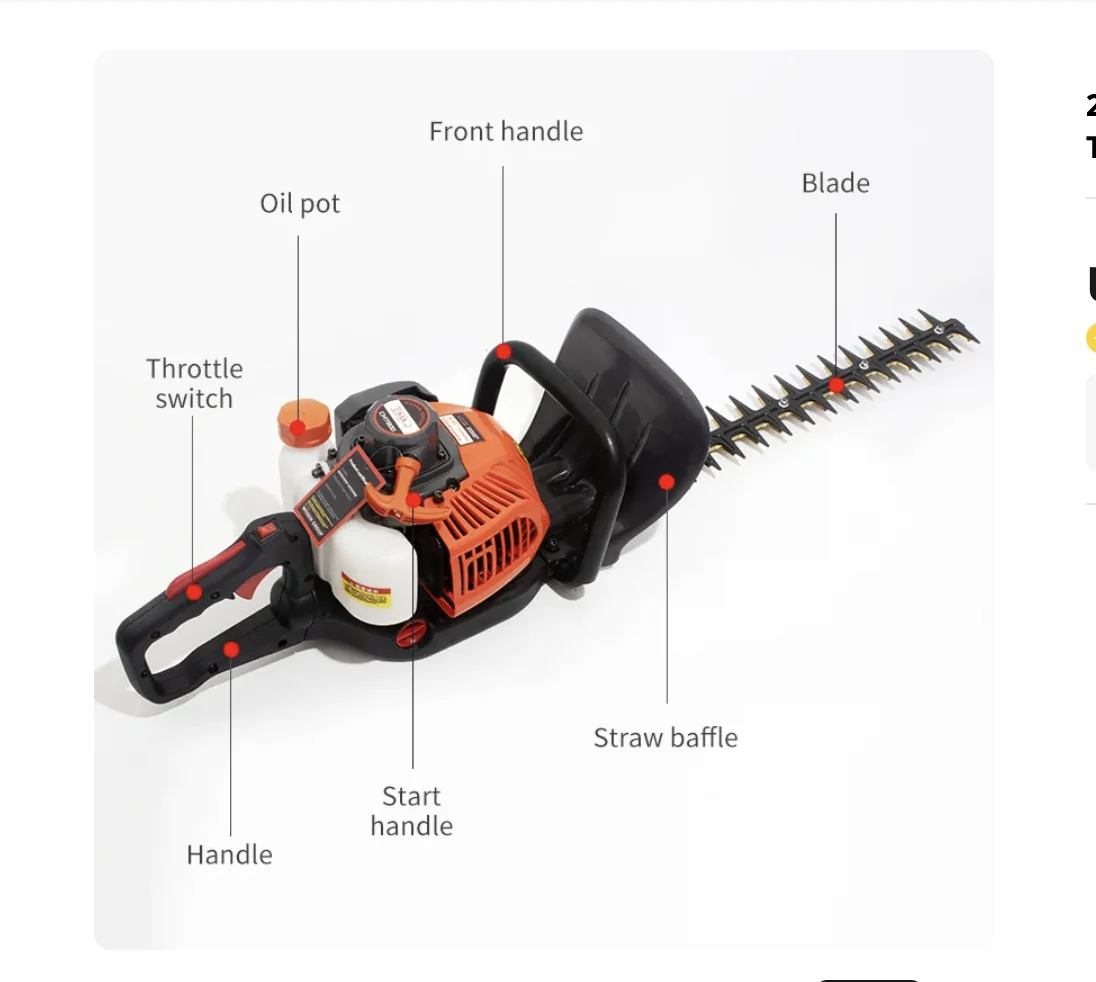 husqvarna hedge trimmer parts diagram