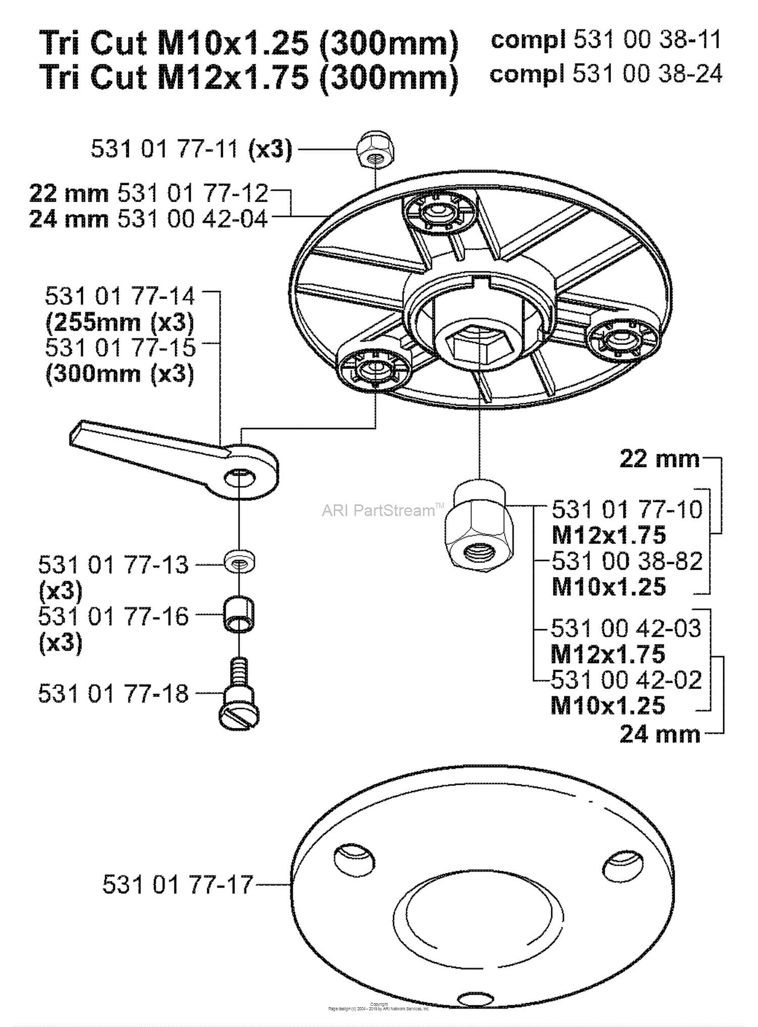 husqvarna trimmer parts diagram