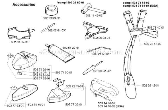 husqvarna trimmer parts diagram