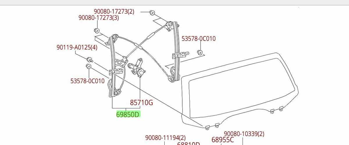 2008 toyota sequoia parts diagram