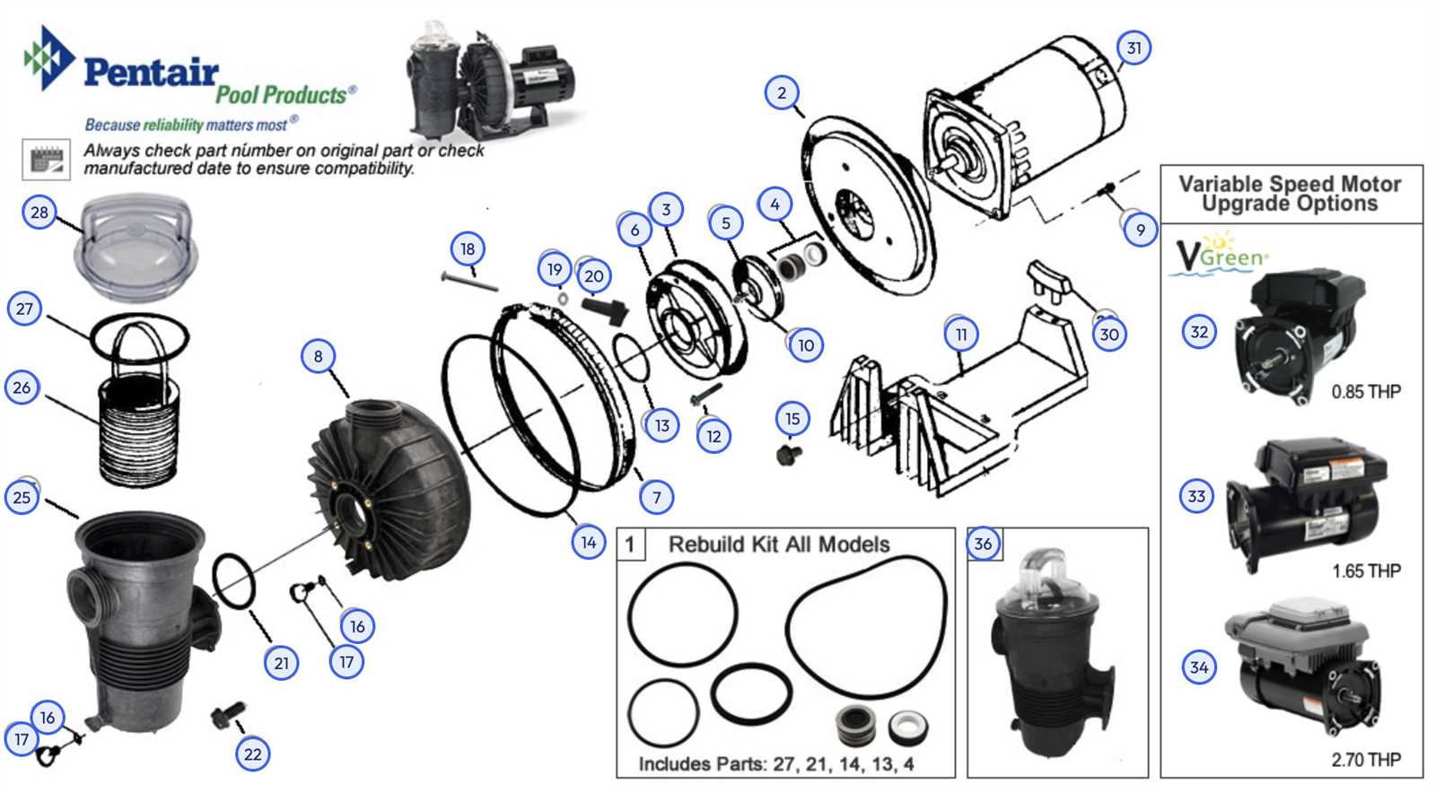 century motor parts diagram