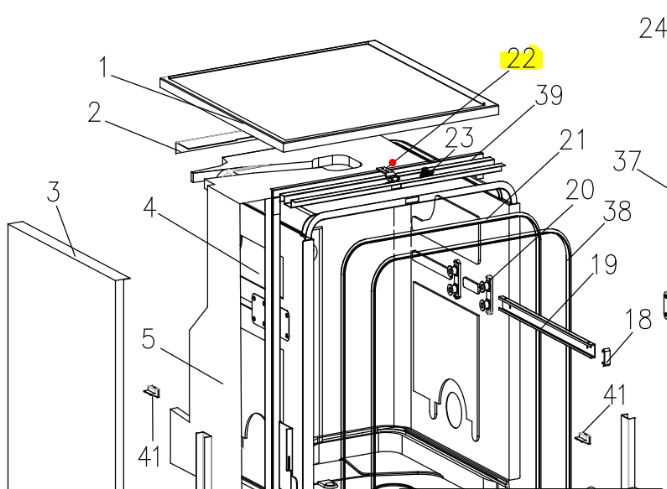 miele dishwasher parts diagram