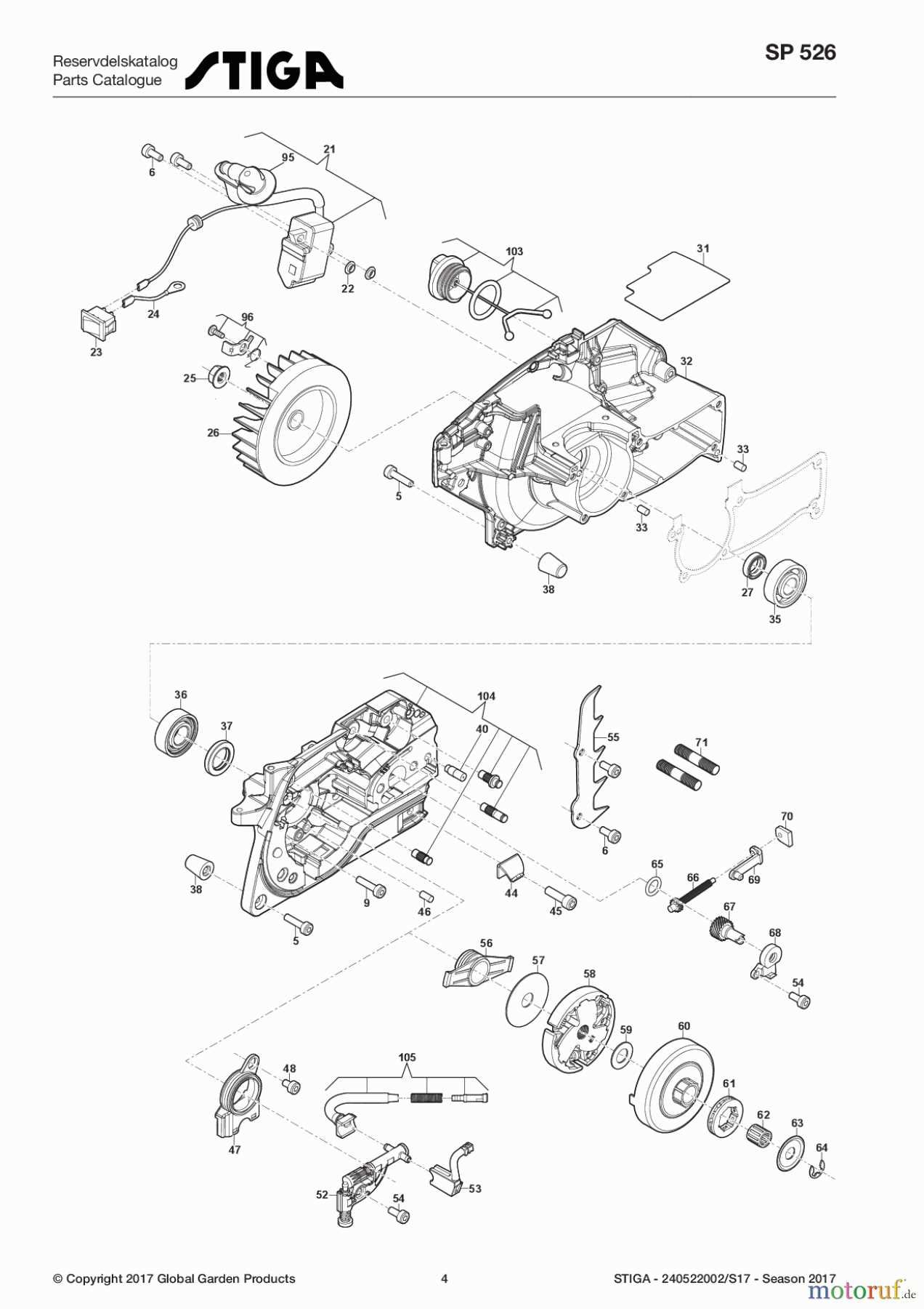 stihl ms261c parts diagram