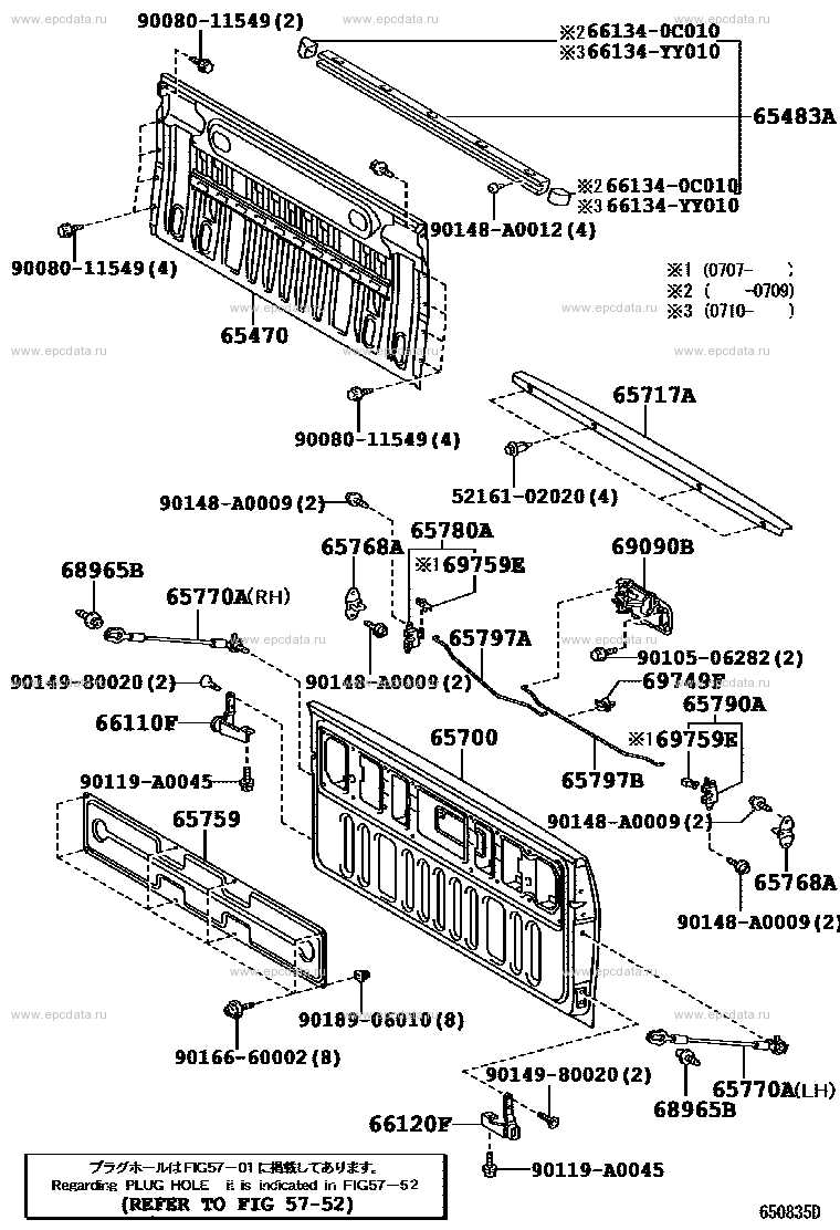 2004 toyota tundra parts diagram