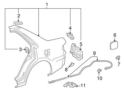 2001 toyota corolla parts diagram