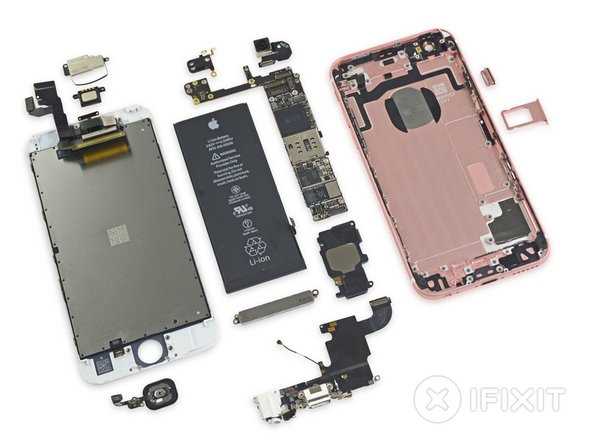 iphone 6s diagram of parts