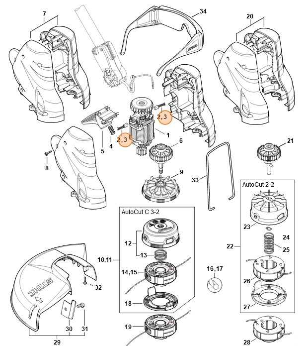 stihl fsa 56 parts diagram