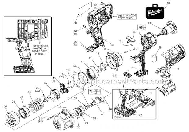 milwaukee m18 parts diagram