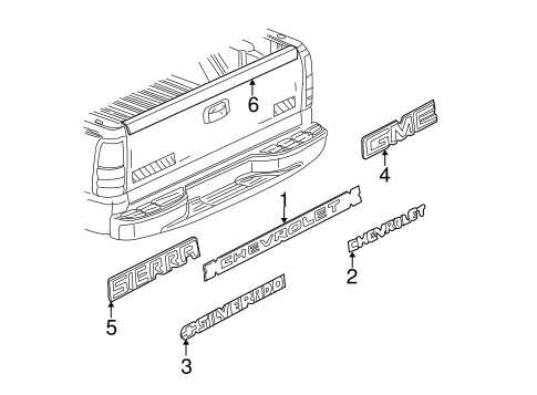 2000 chevy silverado 1500 parts diagram