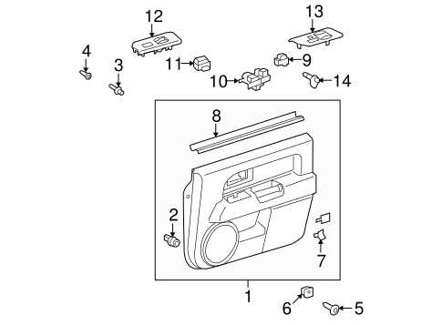 2008 toyota fj cruiser parts diagram