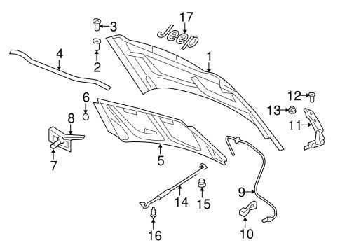 jeep compass parts diagram