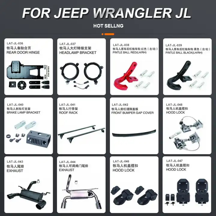 jeep wrangler jl parts diagram