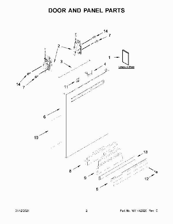 jenn air dishwasher parts diagram