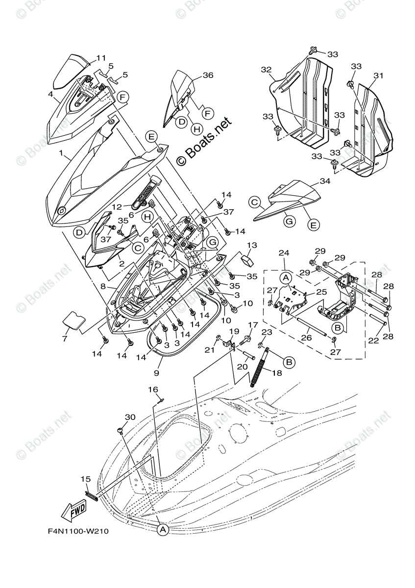 jet ski parts diagram