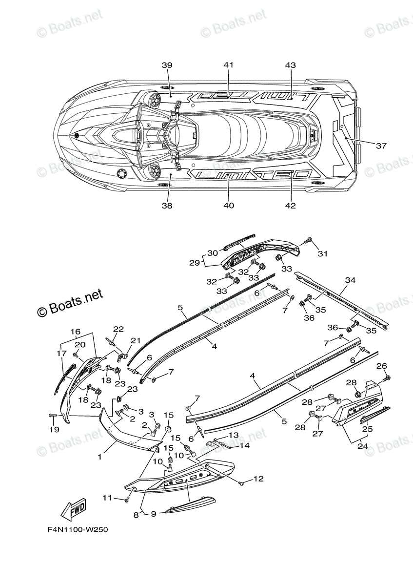 jet ski parts diagram