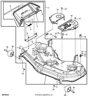 john deere 48c deck parts diagram