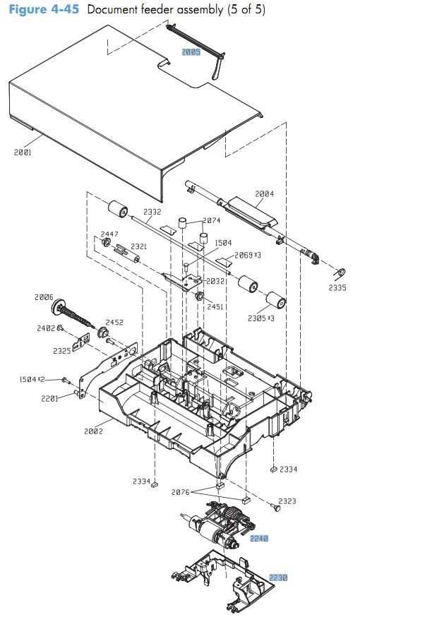 brother laser printer parts diagram