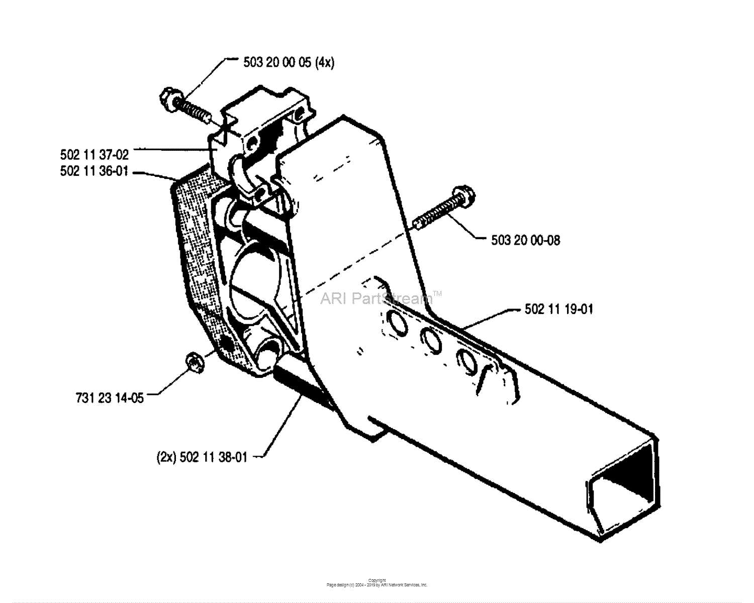 husqvarna 240 chainsaw parts diagram