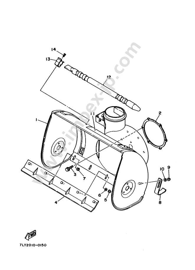 honda hs928 snowblower parts diagram