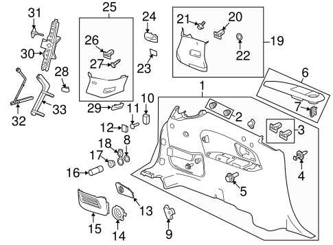 chevy traverse parts diagram