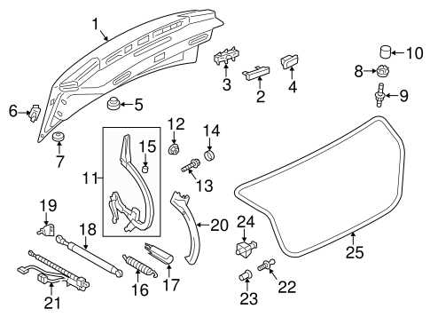 audi a6 parts diagram