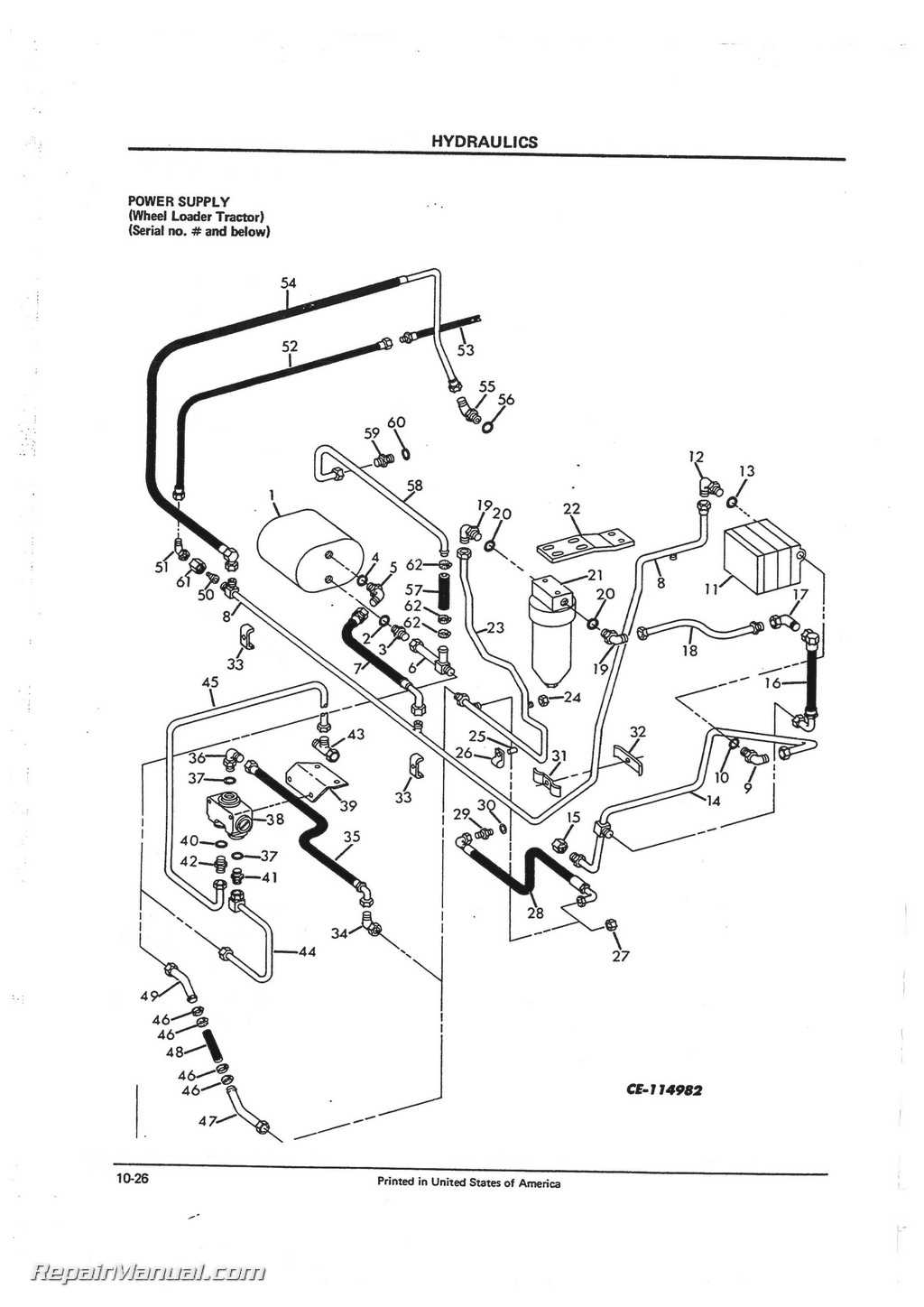 john deere 260 lawn tractor parts diagram